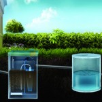 Отвод очищенной воды на поле фильтрации или в дренаж